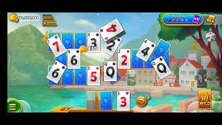 How to get more coins using double credits in Solitaire Grand Harvest #solitairegrandharvest