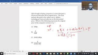 SAT Percent Discount