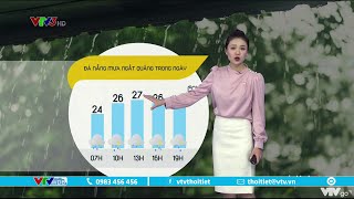 Bản tin thời tiết cà phê sáng 25/10/2022: Đà Nẵng mưa rào ngắt quãng | @vtvwdb