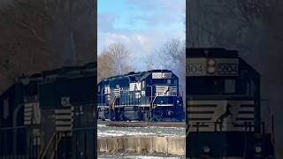 NS local works at abrams yard 1/8/25 #norfolksouthern