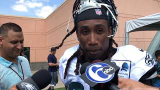 Ronald Darby on first day of Eagles practice