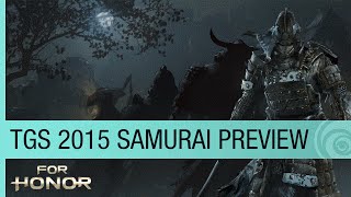 For Honor Official Trailer – TGS 2015 Samurai Preview - The Oni [US]