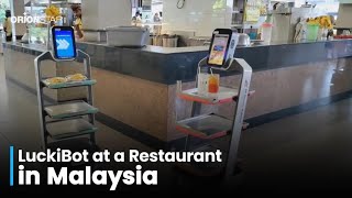 LuckiBot @ Restaurant in Malaysia | OrionStar Robotics