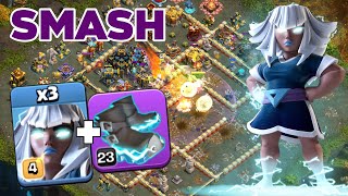 Electro Boots RC Charge: TH17 Electro Titan Smash Unstoppable at Legends!