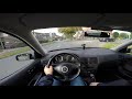 POV Volkswagen GOLF 1.9 TDI 130 HP (Stage 1 Tune 165 HP) ASZ Engine POV Ride