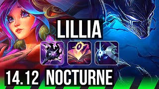 LILLIA vs NOCTURNE (JGL) | 4/1/18, Rank 5 Lillia | VN Grandmaster | 14.12