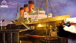 東京ディズニーシーを描く！「S.S.コロンビア号(S.S. Columbia)」