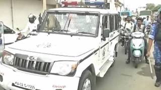 Cauvery Row: Security forces conduct flag march in Kamakshipalya - ANI News