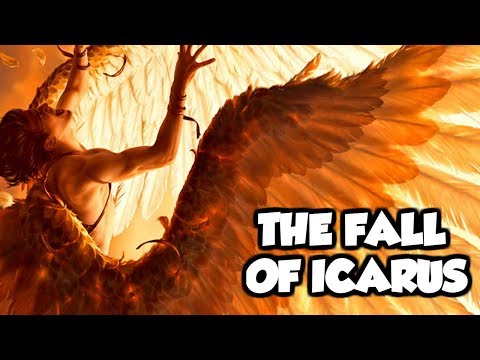 What is the most unusual about the structure of the poem Icarus flight?
