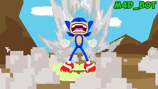 Transformation Test (Nazo unleashed super sonic scene)