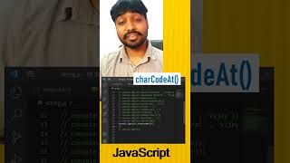 CharCodeAt Method In Javascript