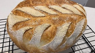 How to make Super CRUNCHY BREAD | Hrskavi HLEB iz serpe