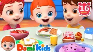 Breakfast Song 😍🧃+ More Domi Kids Songs🎶 & Nursery Rhymes | Educational Songs