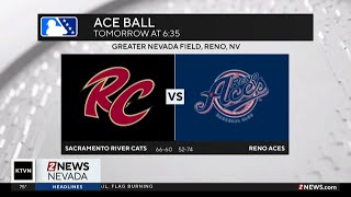 Aces versus Rivercats on Tuesday