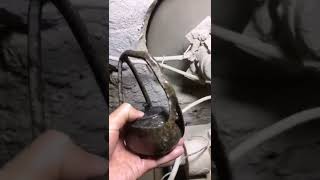 提梁壶 high handled pot.LIQIN CHENG stone pot.