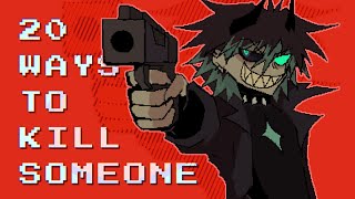 KILL HIM ANIMATION MEME [20 ways to kill someone] FW/TW