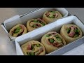 【簡単パン作り】枝豆ベーコンチーズパン edamame bacon cheese bread 치즈빵