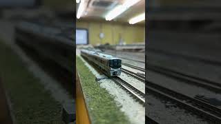 #n게이지 225계 100-700 신쾌속 주행영상. 225系100-700番台  新快速 「Aシート」  #modeltrains #kato #Nゲージ #Nゲージ #鉄道模型