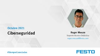 Festo Webinars | Ciberseguridad