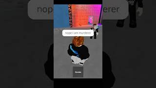 Roblox - Fake Murderer Troll ☠️😂Murder Mystery 2 mm2 #shorts #roblox #mm2 #youtubeshorts