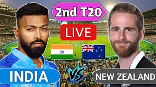 🔴LIVE CRICKET MATCH TODAY | CRICKET LIVE  | india vs new Zealand | 2nd T20 live | real cricket 22