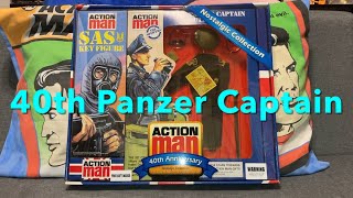 Action Man 40th Anniversary Nostalgic Collection - SAS Key Figure & Panzer Captain outfit