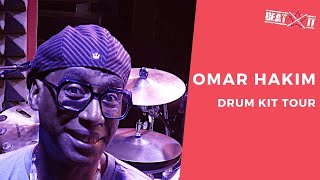 Omar Hakim presents his drum kit