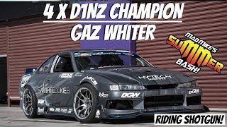 4 x D1NZ Champion Gaz Whiter - Supercharged LS3 S14 Silvia - Passenger ride!!!