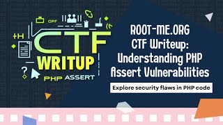 Tutorial Root-Me (21): Web - Server : PHP - assert()