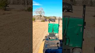 Pulling a loader through a 200 acre tree farm #truckingindustry #oversized #caterpillar