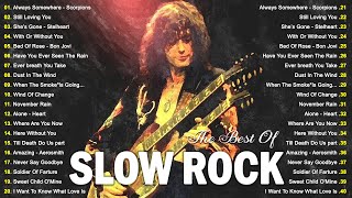 Led Zeppelin, Scorpion, Bon Jovi, U2, Eagles, Aerosmith, GNR - Best Slow Rock Ballads 70s 80s 90s