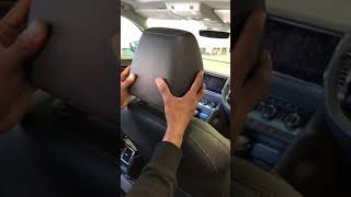 How to remove headrests on 2019 Skoda kodiaq