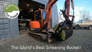 Flipscreen Excavator Screening Bucket Sizes (2021)