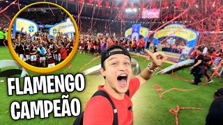 FLAMENGO CAMPEÃO DA COPA DO BRASIL E EU TAVA DENTRO DO CAMPO!! Flamengo 1 x 1 Corinthians