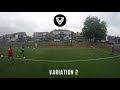 passing exercise 2 variations football training