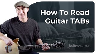 How to Read Guitar TABs made EASY for Beginners!