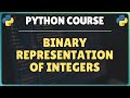 12 . Binary representation of Integers in Python - The foundation before learning Bitwise Operators