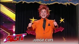 The Orange Magician: The Judges Are AMAZED With This Act  | America's Got Talent 2019