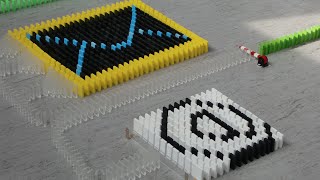 42,800 Dominoes - In a Second around the World - Computer & Internet