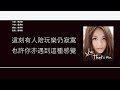 王灝兒 JW - 掛住你 [歌詞同步/粵拼字幕][Jyutping Lyrics]