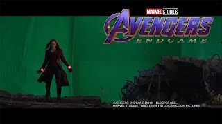 Elizabeth Olsen bloopers in Avengers Endgame | HD