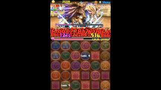 パズドラ　第８回　チャレンジダンジョンＬｖ９　覚醒ミネルヴァＰＴ