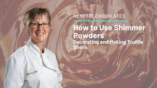 How to Use Shimmer Powders | Make Stunning Chocolate Truffles