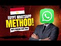 Unlimited Egypt Ivasms Whatsapp Account Create Method 2025