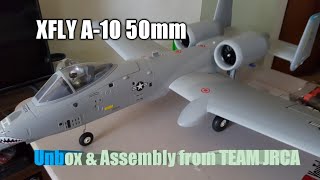 XFLY A-10 50mm from Bitgo Hobby unbox and assembly