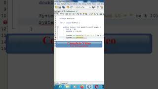 Modulus Operator in Java #shorts