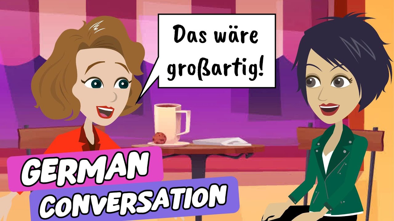 Deutsch Lernen Mit Dialogen | Deutsche Konversation - YouTube