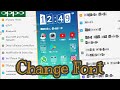 Change Font Size Of All OPPO Phones