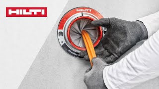 HOW TO install Hilti CFS-SL GA firestop sleeve - EN and DIN