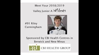 2018/2019 Meet Your Wildcats - Riley Cunningham